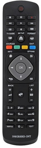 PHILIPS SMART UNIVERZÁLNY TV DIAĽKOVÝ OVLÁDAČ 398GR8BD