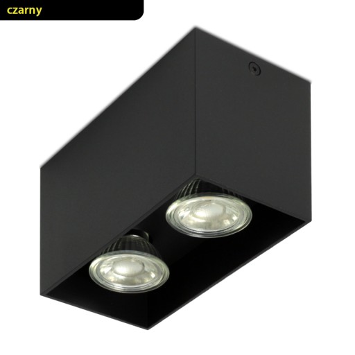 Stropná LAMPA, prisadená TRUBKOVÁ LAMPA K372 2x GU10
