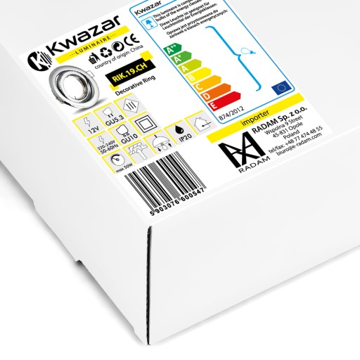 Očko stropné halogénové svietidlo pre LED MOVABLE CHROME