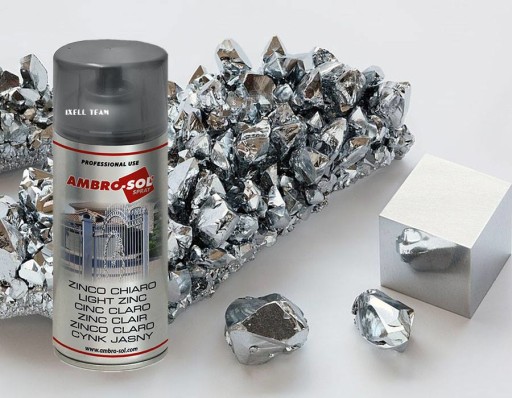 ĽAHKÝ ZINK lak zahustený na opravy, antikor 400ml Ambrosol 1055
