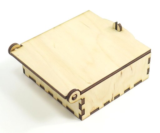 DEKOROVÁ KRABIČKA PREHLIADKA 8x8x3cm YE35