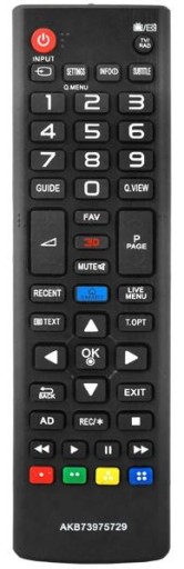 DIAĽKOVÉ OVLÁDANIE PRE SMART LCD/LED/4K/UHD/3D TV LG