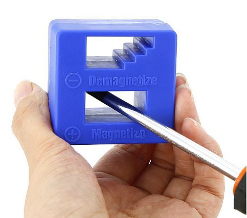 MAGNETIZÁTOR DEMAGNETIZÁTOR MAGNET PRE SKRUTKOVAČKY BITY 2 V 1