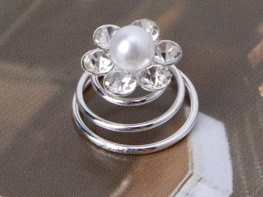 M61 Vlasový klinček ZIRCONIA Flower COMUNION Wedding