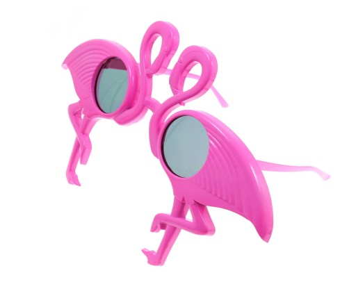 VEĽKÉ havajské slnečné okuliare Flamingo