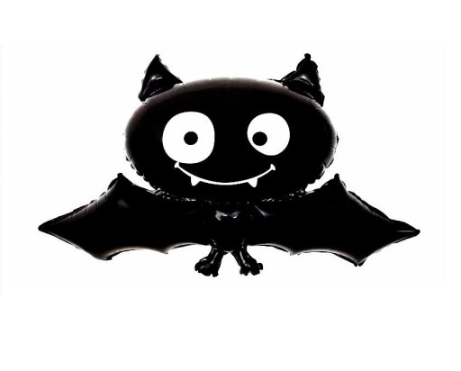 BALÓN Balóny BAT BLACK HALLOWEEN 93 CM