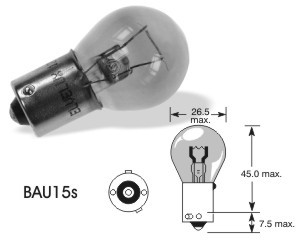 ELTA VISION PRO PY21W 12V ORANŽOVÁ ŽIAR