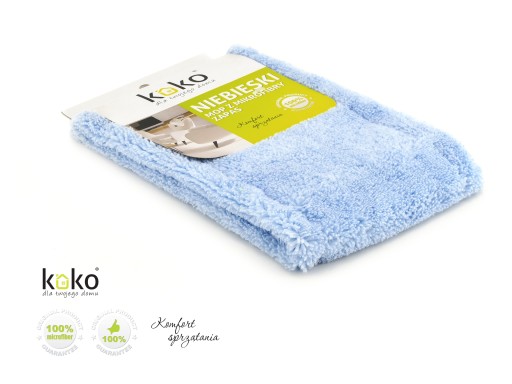 Náplň do plochého mopu, hrot z mikrovlákna 43 cm, savý KO-2042