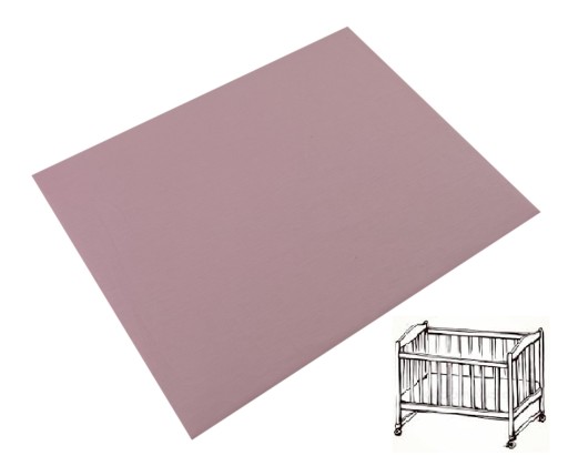 Obliečka OLKA 90x40 na JERSEY CRADLE ružová