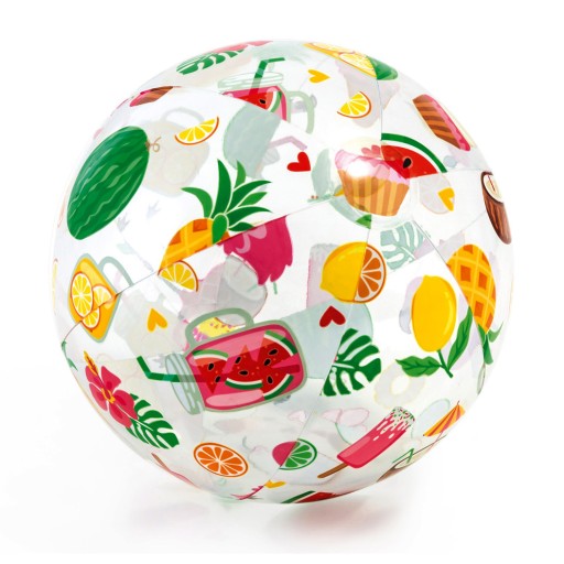 Nafukovacia plážová lopta s potlačou 51 cm INTEX 590