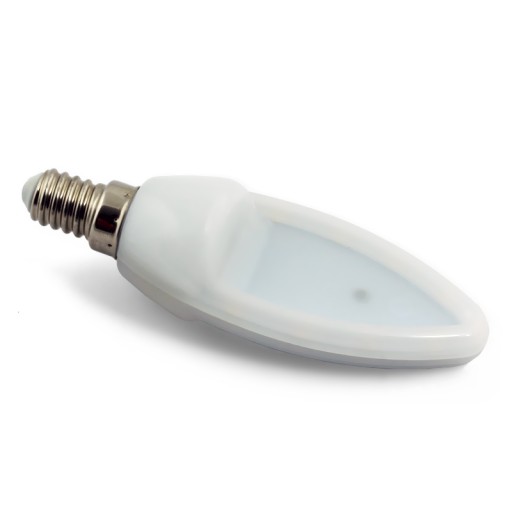 LED plochá žiarovka SLIM halogénová sviečka E14 4W=30W