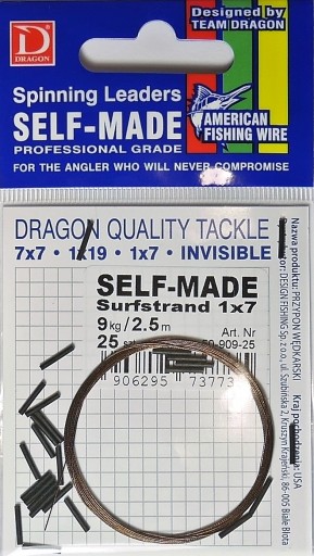 Dragon Self Made 1x7 nadväzec s rukávmi 2,5m 9kg