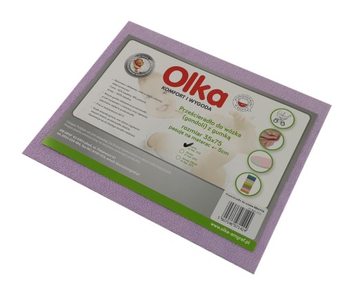 Plachta do kočíka OLKA FROTTE 35x75 levanduľa