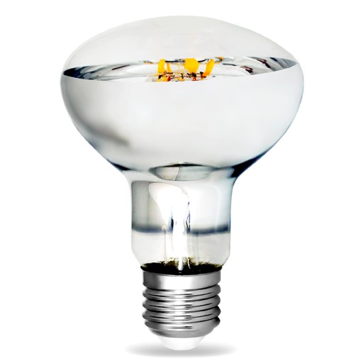 LED žiarovka E27 Filament 8W REFLEKTOR R80 vyhrieva