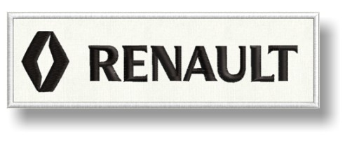 Vyšívaná nažehľovačka Renault Thermo