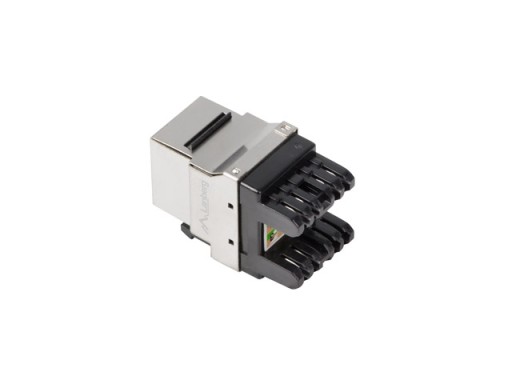 Zásuvka Lanberg RJ45 kat. 5e, 180 stupňov. FTP