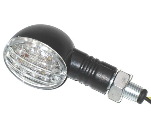 SMER SMEROV ČIERNE BIELE SVETLO OVÁLNE LED
