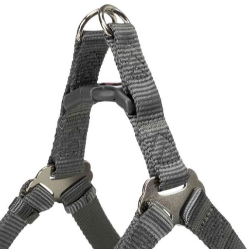 Prémiový postroj One Touch, XS–S: 30–40 cm/10 mm, grafit