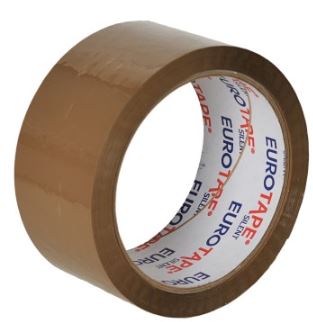 Lepiaca páska baliaca 48/60 akrylová SILENT hnedá 1 ks