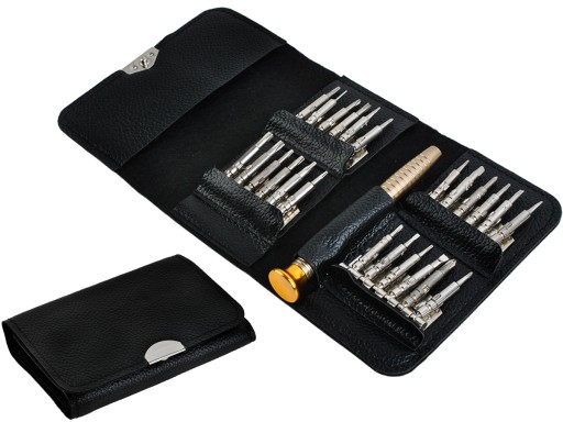 Presné skrutkovače Nástroje Torx kľúče GSM Bity 25 ks.