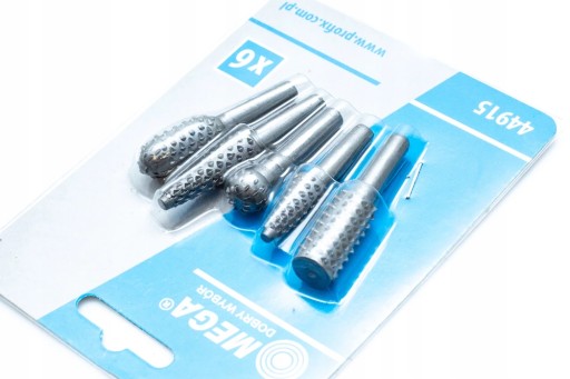 PROFILOVANÉ FRÉZKY NA DREVO SO 6MM DRŽIKOM, SET.