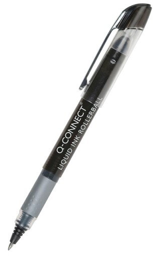Guľôčkové pero 0,5 mm Q-CONNECT Black - KF50139