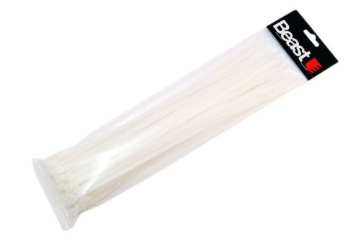 SVORKY PRE DRÔTY 300X4,7MM biela 11019/60