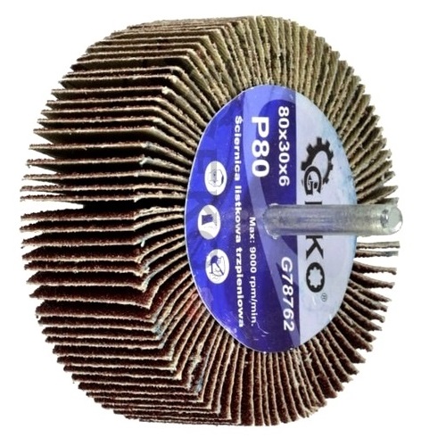 KLAPKOVÝ KOTOUČ BRÚSNY PAPIER NA VŔTAK 80mm