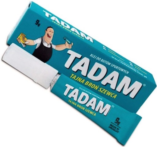 Odolné rýchle lepidlo TADAM na športovú obuv