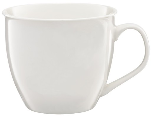 Porcelánový hrnček 550 ml biely AMBITION
