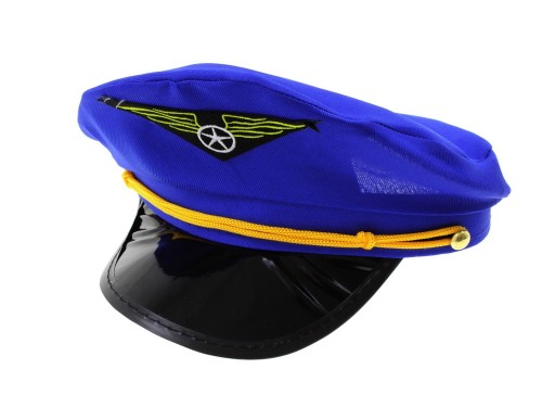 PILOTNÝ KLOBÚK Letecký kapitánsky klobúkový odev