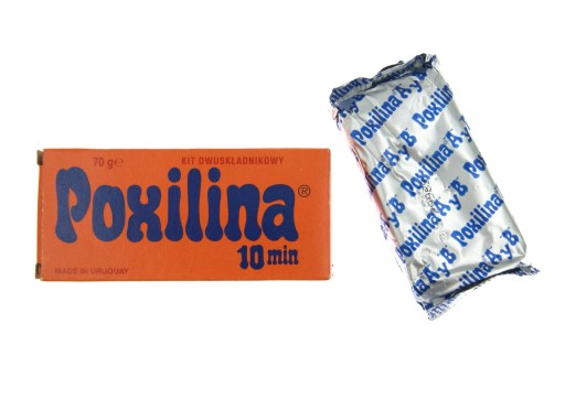 POXILINA 70g EPOXIDOVÁ SÚPRAVA NA KOVOVÉ RÚRY