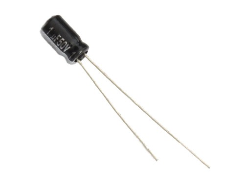ELEKTROLYTICKÝ KONDENZÁTOR 1uF 50V 4x7mm 10KS (95