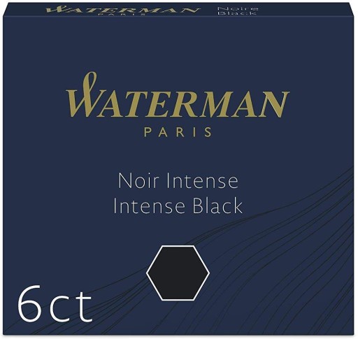Náboje Waterman krátke 6 ks S0110940