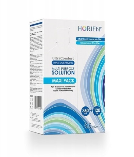 HORIEN ULTRA COMFORT MAXI BALENIE 360ML+ 120ML TEKUTINY NA KONTAKTNÉ ŠOŠOVKY