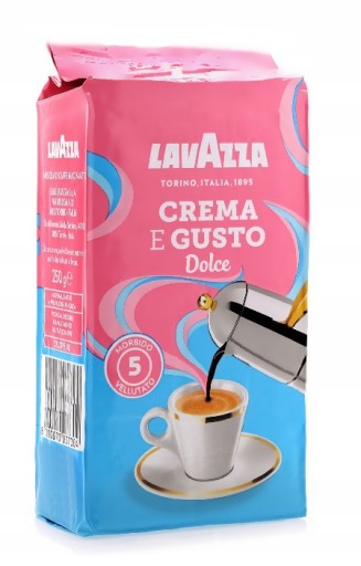 Lavazza Crema e Gusto Dolce mletá káva 250 g