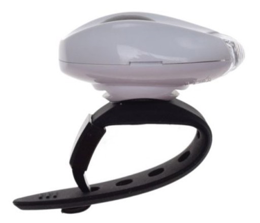 Predná LED lampa na bicykel pre cyklistickú prilbu Cr2032