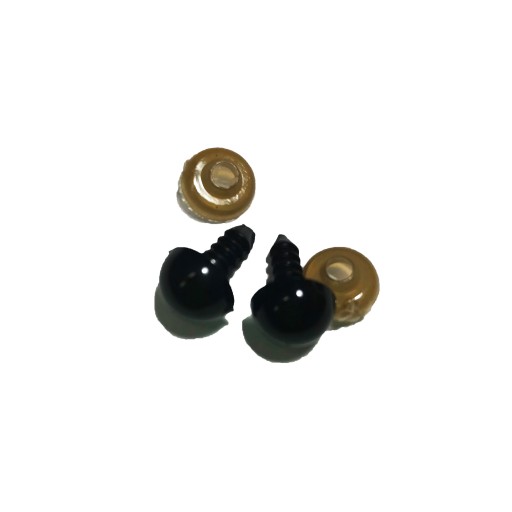 Bezpečné maskotové oči pre 12mm maskotové oči