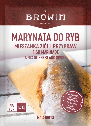 Rybia marináda s údenými bylinkami na grilovanie