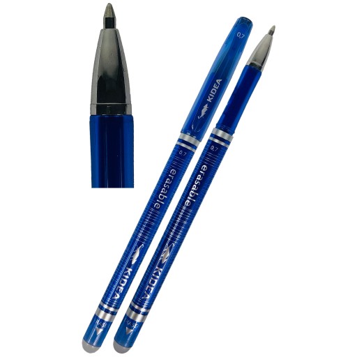 1x Kidea modré stierateľné guľôčkové pero na učenie sa písať