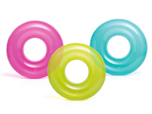 Krúžok na plávanie modrý 76 cm INTEX 59260