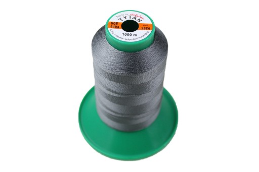 TYTAN THREAD 60E - 1000m farba 2680 jednotiek grafit