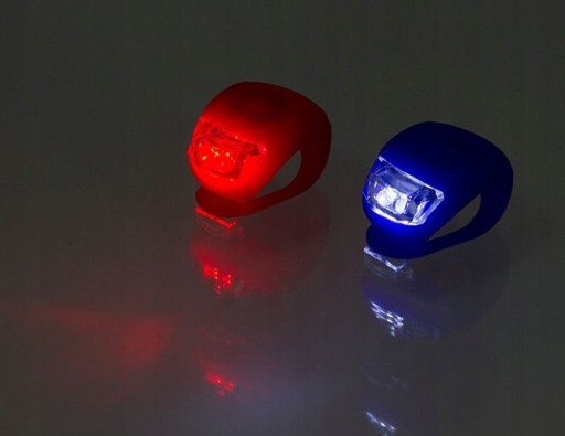 BIKE SVETLÁ LED BICYKEL PREDNÁ ZADNÁ SET