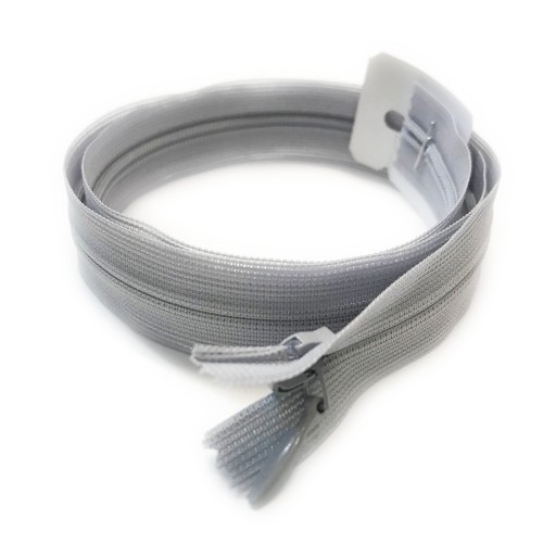 Skrytý zips YKK na šaty 60 CM GREY 272