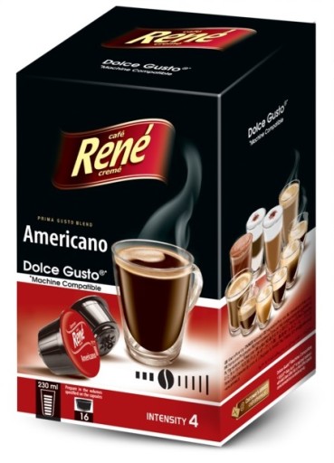 René DOLCE GUSTO AMERICANO kapsuly 16 kusov