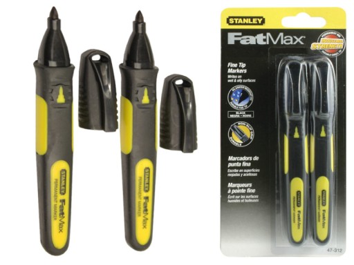 STANLEY 47-312 ZNAČKOVACIE PENKO FATMAX BLACK 2 ks