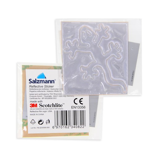 REFLEXNÁ NÁLEPKA JAŠTERIČKA - 3M Scotchlite