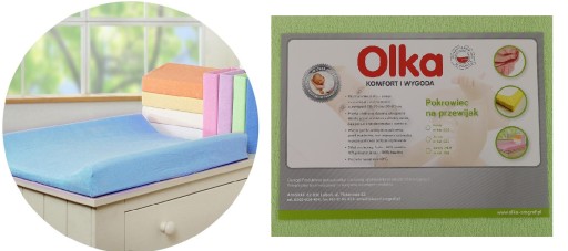 OLKA UNIVERSAL poťah na FROTÉ prebaľovací pult, sel