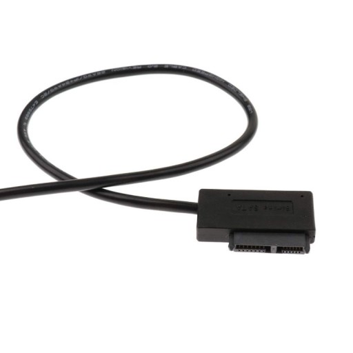 MiniSATA 13PIN uhlový adaptérový kábel pre 2x USB DVD