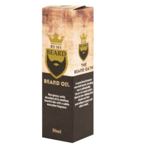 By My Beard Výživný olej na fúzy a chĺpky na tvári 30 ml